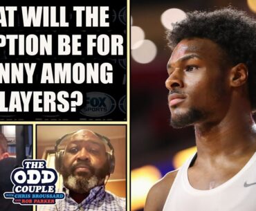 What Will The Reception Be for Bronny James Among NBA Players? | THE ODD COUPLE