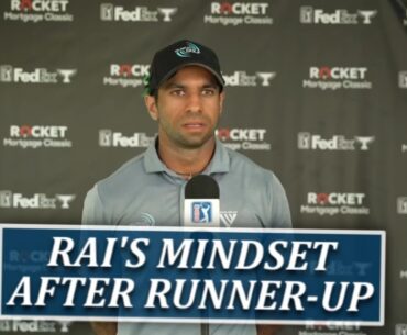 Aaron Rai's Mindset After T2 At Rocket Mortgage Classic