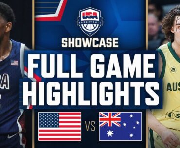 AUSTRALIA vs USA | USAB SHOWCASE | FULL GAME HIGHLIGHTS | July 15, 2024
