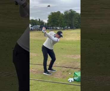 Viktor Hovland iron golf swing