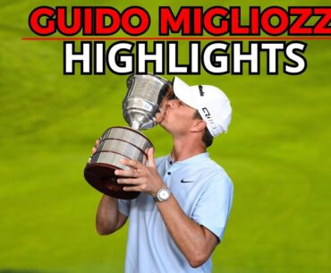 Final Round Giulio Migliozzi - HIGHLIGHTS, KLM Open 2024