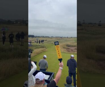 Tom Kim Ripping The Titleist GT Driver With The Graphite Design VF Shaft! #TheOpen #RoyalTroon