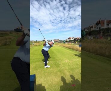 Sepp Straka On 17 at Royal Troon for the 152nd Open #golf #callawayaismoke