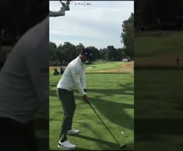 2024 Power Hitter Adam Scott Awesome Swing Motion & Slow Motion