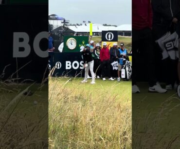 Sam Burns With Callaway Ai Smoke! The Open at Royal Troon! Will he win? #golf #golfswing