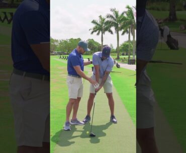 This Makes The Driver Swing SO MUCH EASIER! #shorts #golf #golfswing #golftips #golfer #ericcogorno