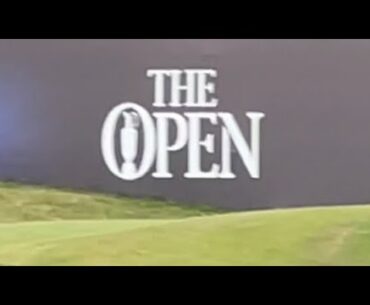 Practice day at #TheOpen ​⁠Time to get some autographs! #golf
