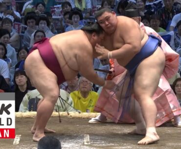 GRAND SUMO: Day 1 of the July 2024 Tournament - GRAND SUMO Highlights