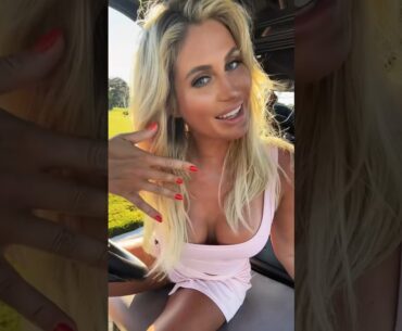 B00b sweat really doin the most 🥵☀️⛳️  #golf #golfer #golfbabe #golfbabes #golfhumor #karinhart