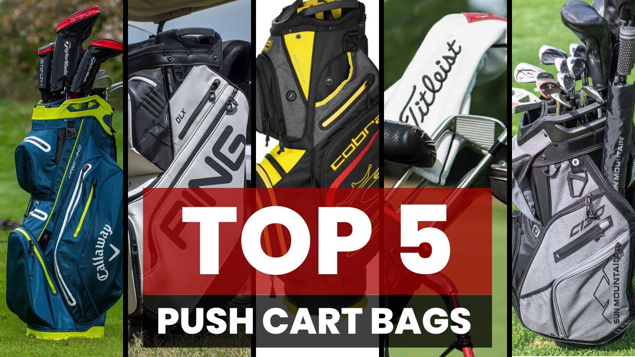 5 Best Golf Cart Bag 2024 Top Lightweight Golf Cart Bags Maximum Storage FOGOLF FOLLOW GOLF