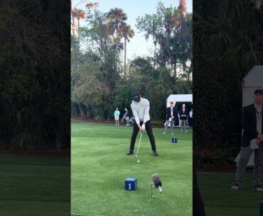 Min Woo Lee showing form at Rocket Mortgage. Let’s Woo!
