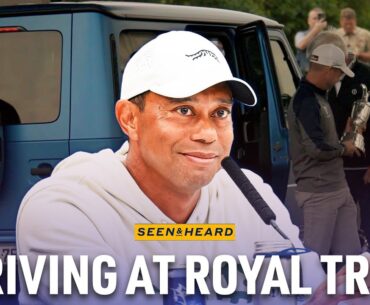 Rory Ghosting Tiger?! Presser Highlights from Royal Troon | Seen & Heard at The Open