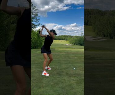 Betsy Kelly #golf #golfer #golfing #golfswing #shorts