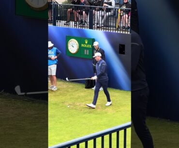 Ben Griffin, Mizuno Staff Player from Hole 1 at Royal Troon for The Open! #golf #golfswing