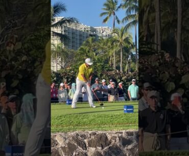 SONY OPEN IN HAWAII 2024松山英樹ティーショット #松山英樹 #ソニーオープン #hawaii #ハワイ ＃ワイアラエカントリークラブ