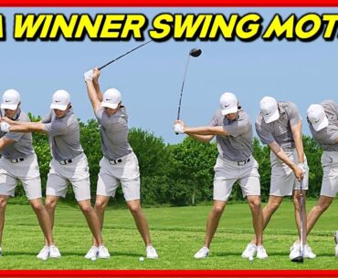 PGA Winner "Davis Thompson" Driver-Iron Swings & Slow Motions