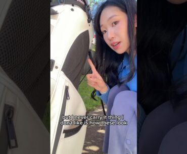 TEMU GOLF BAG REVIEW VIDEO! I’ve had it for 2 months now .. #golfgirl #golf #review