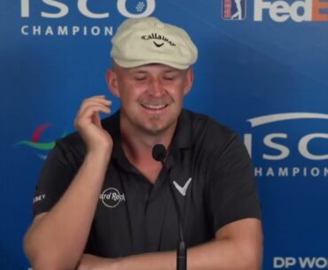 Harry Hall winner press conference 2024 ISCO Championship PGA Tour