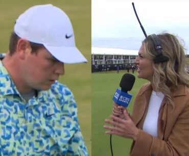 Amanda Balionis congratulates Robert MacIntyre with emotional post after Scottish Open win
