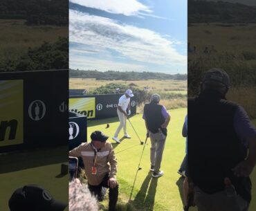 Max Homa At The Open From Royal Troon. Can The Titleist Man Win? #golfswing #Titleist #GT #golf