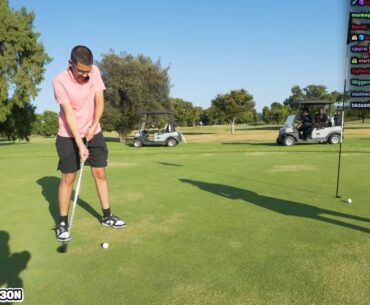 N3on Goes Golfing with Sam Frank