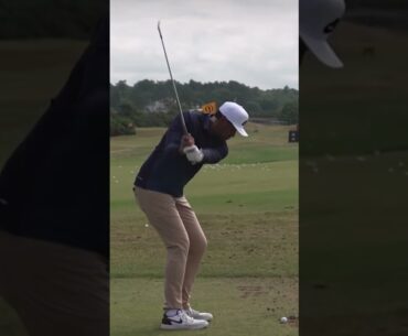 Very interesting to see Finau doing his own version of the ‘Scheffler Shuffle’ yesterday #golfswing
