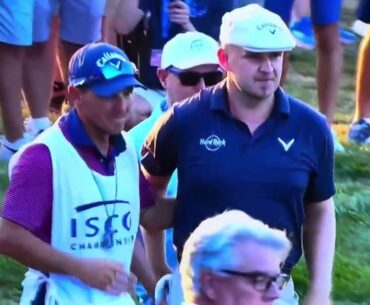Harry Hall 🏴󠁧󠁢󠁥󠁮󠁧󠁿 wins the ISCO Championship 2024 🎊🎉⛳️ 1st career PGA Tour win 7-14-24