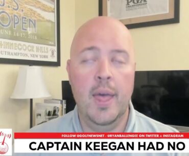 Keegan Bradley had no idea he was going to be Ryder Cup captain