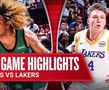 CELTICS vs LAKERS | NBA SUMMER LEAGUE | FULL GAME HIGHLIGHTS