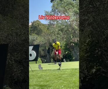 Abraham Ancer tee6 #livgolf Valderrama #fullswinggolf #golfshorts #golf #drive #golfer