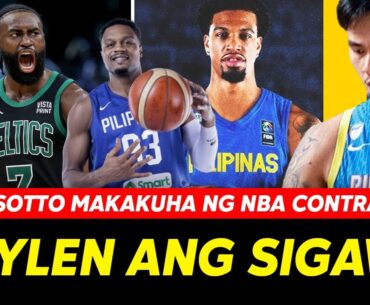 TRENDING ANG SIGAW! KAI SOTTO MAKAKUHA NG NBA CONTRACT | JAYLEN BROWN SA GILAS NA KUNG AYAW NG USA!