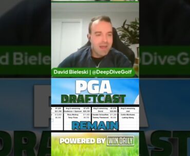 ⛳ Has Tom Kim Secretly Gained Driving Distance?  ➡️ PGA DraftCast