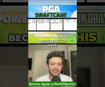 🏌️ Xander Schauffele's Public Perception in the #Golf Game ➡️ PGA DraftCast