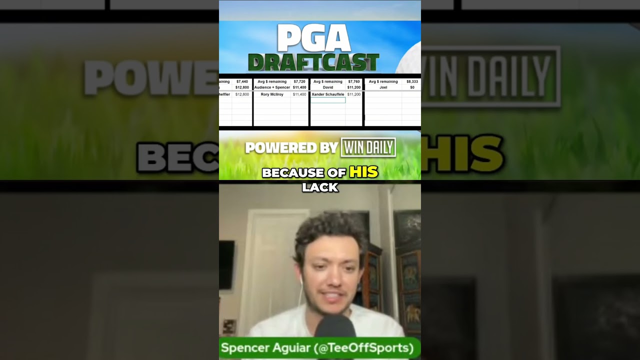 🏌️ Xander Schauffele’s Public Perception in the #Golf Game ➡️ PGA DraftCast 🏌️ Xander Schauffele's Public Perception in the #Golf Game ➡️ PGA DraftCast