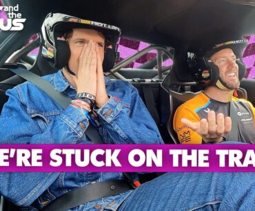 'I'm cursed!' | Greg James BREAKS DOWN during Silverstone lap