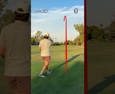 Day 33 of Making a Par With ONLY My Pitching Wedge! (Par 4)