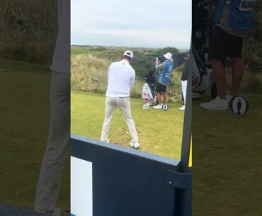 Rasmus Hojgaard In The Rain At Royal Troon For the 152nd Open! #golf #callawaygolf #golfswing