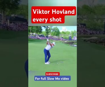 Viktor Hovland Swing Theory | Driver, iron, wedge #golf #viral #video #shorts