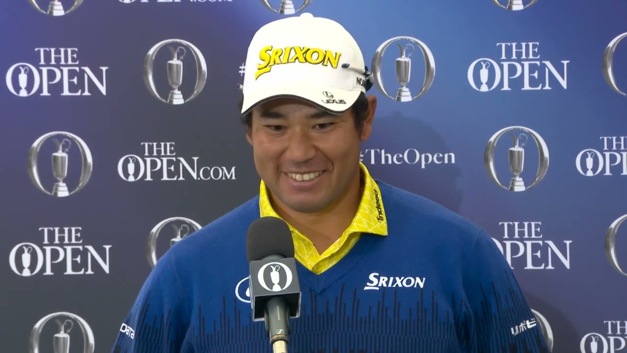 Hideki Matsuyama Sunday Flash Interview 2024 Open Championship Royal Troon Hideki Matsuyama Sunday Flash Interview 2024 Open Championship Royal Troon