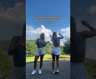still haven’t figured it out #identicaltwins #foryou #golfday
