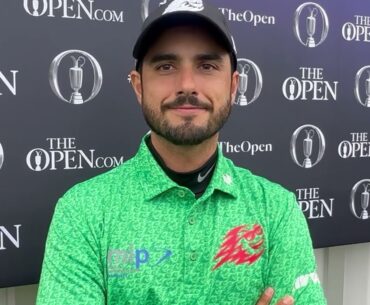 Abraham Ancer, Ronda 1 del Open 152 en Royal Troon
