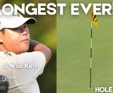 Kim's Hole-In-One!! (longest EVER in Open history!)