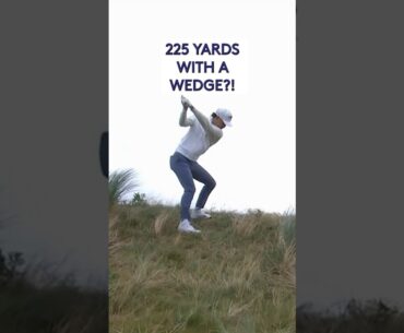 Min Woo Lee’s MASSIVE pitching wedge 🤯