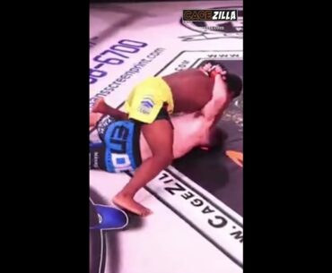 OMARI SIMMONS FORCES ZACH VINCENT TO TAP OUT IN EPIC CAGEZILLA 69 SHOWDOWN!