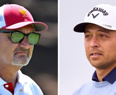 Justin Rose's caddie reveals what everyone thinks of Xander Schauffele with sweary message