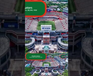 SEC STADIUMS | FLORIDA #football #collegefootball #nfl #ncaafootball #college #sec #sports #florida