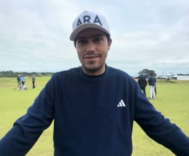 Santiago de la Fuente, previa del Open 152 en Royal Troon