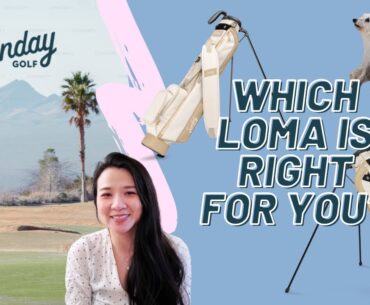 Sunday Golf Loma vs Loma XL Bag Comparison and Review | Minimalist Golfer