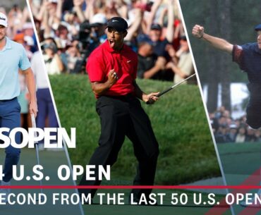 2024 U.S. Open: One Second from the Last 50 U.S. Opens