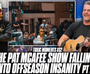 The Pat McAfee Show Falling Into Insanity Having A Daily Show With Nothing To Talk About Pt. 2 | #32